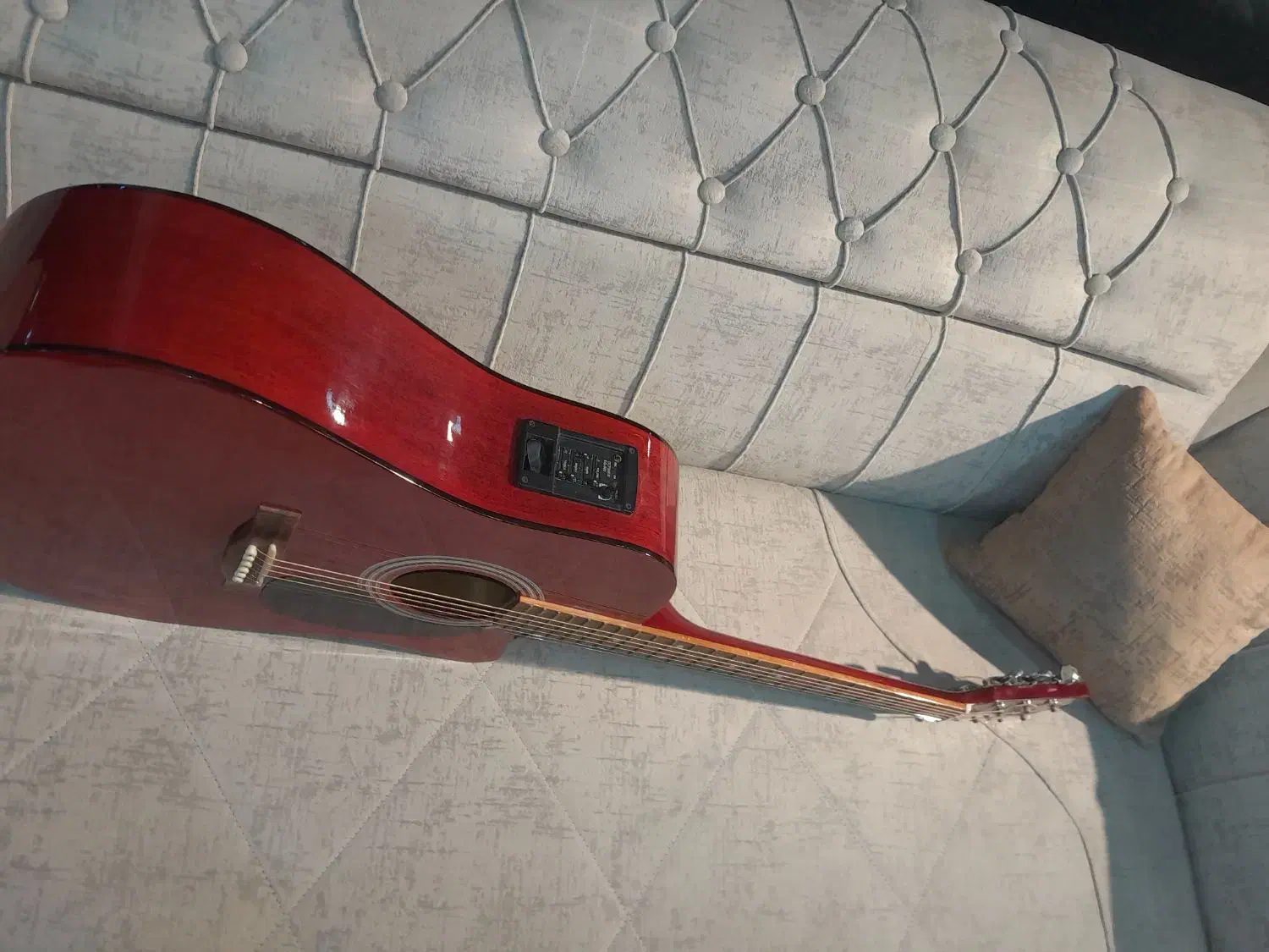 گیتار اکوستیک Maxtone ساخت تایوان پیکاب دار|گیتار، بیس، امپلیفایر|کرج, کوی امامیه|دیوار