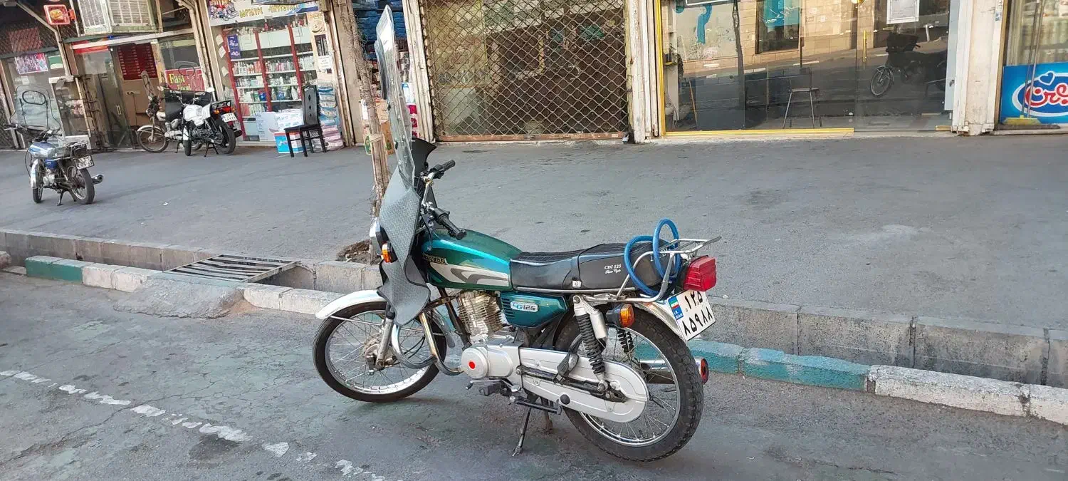 کبیر ۱۲۵ مدل ۹۲ تمیز|موتورسیکلت|تهران, علی‌آباد|دیوار