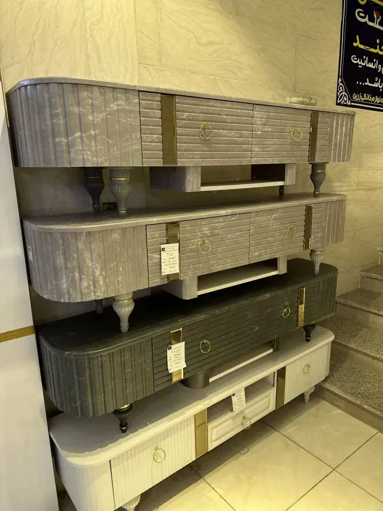 میز تی وی های چوبی رنگ بندی قسطی در زرکالا|میز تلویزیون|یاسوج, |دیوار