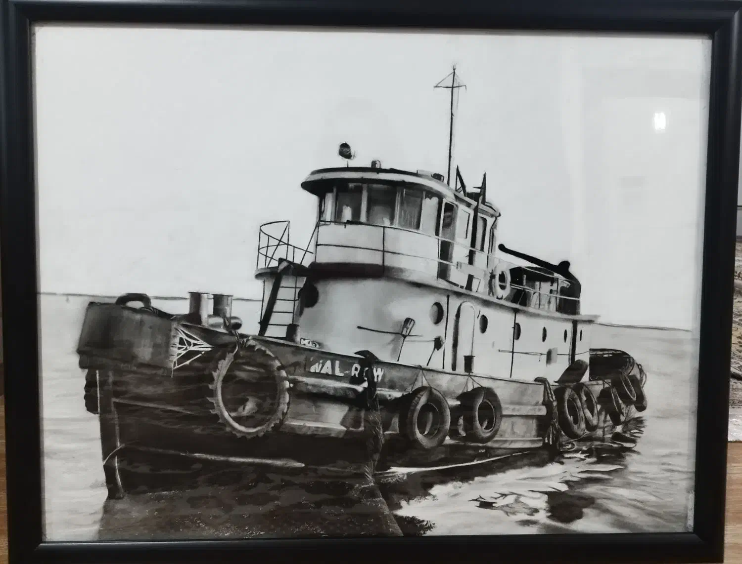 نقاشی چهره|تابلو، نقاشی، عکس|کرمانشاه, |دیوار