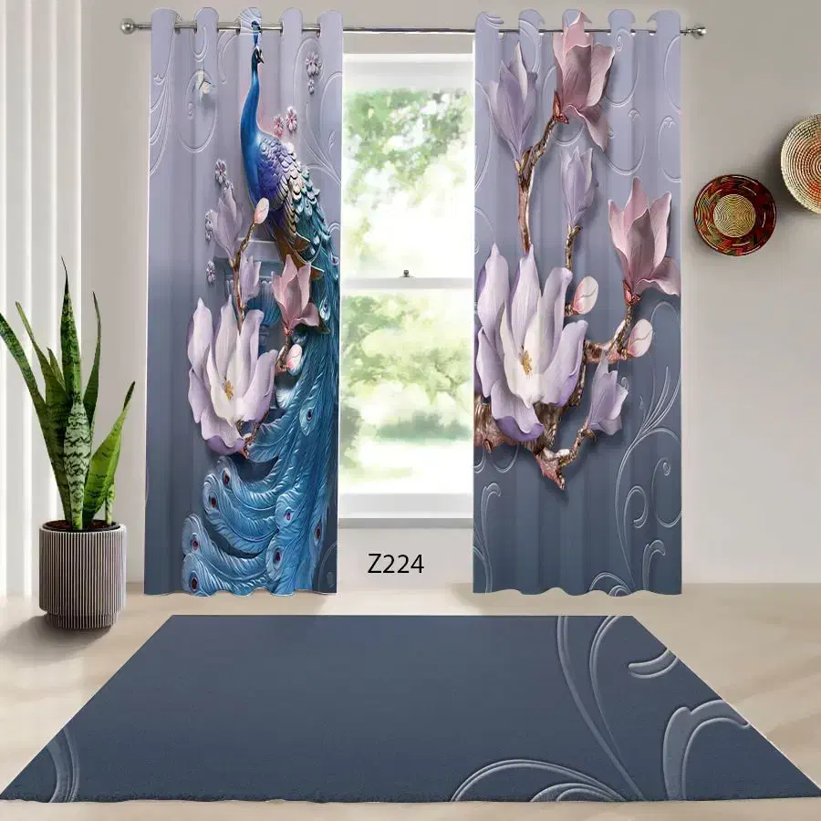 پرده پانچی تصویری|پرده، رانر، رومیزی|بندر کنگان, |دیوار