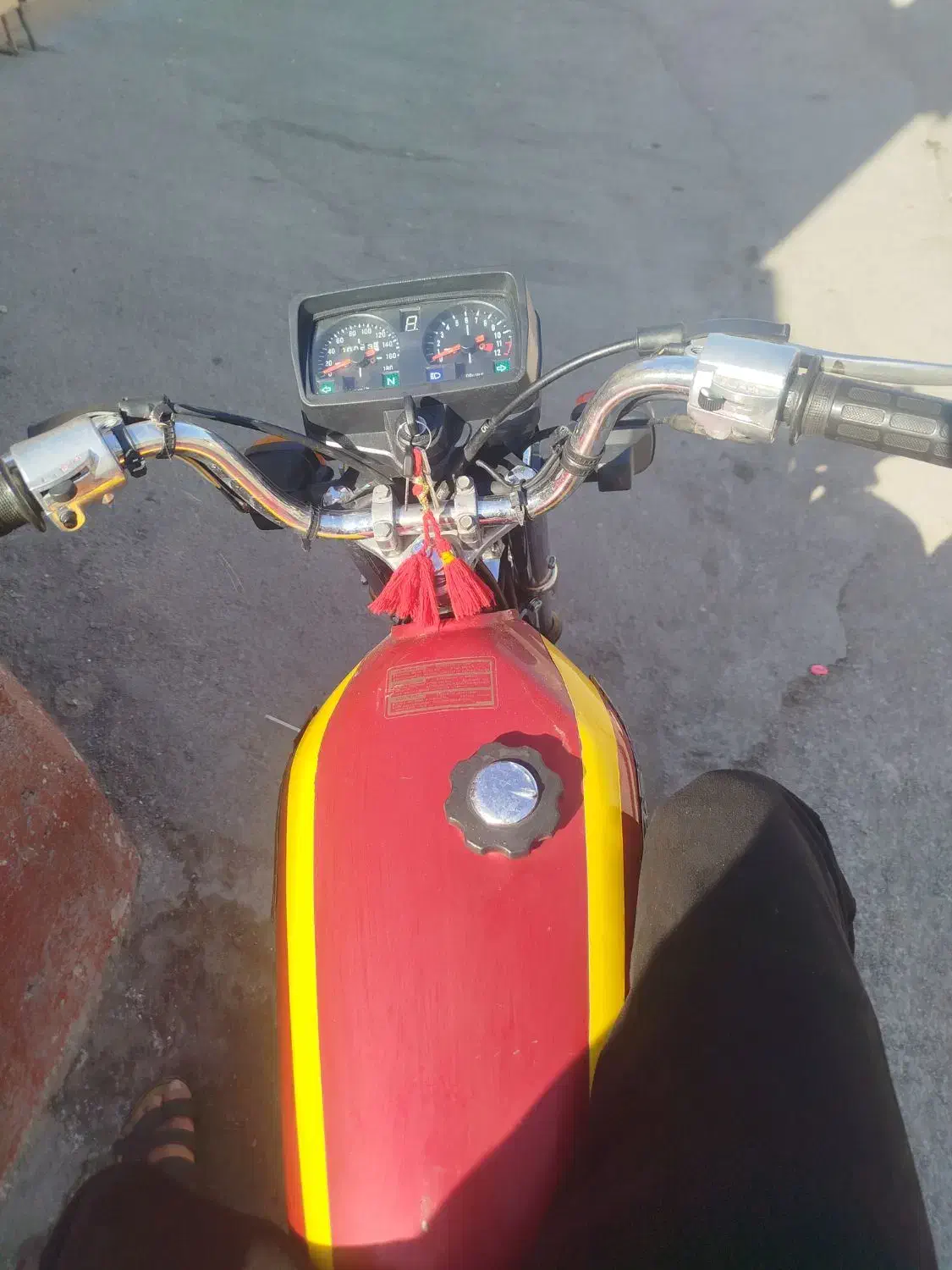 لطفن پیام ندهید قیمت مقطوع زدم|موتورسیکلت|اهواز, کوی علوی|دیوار