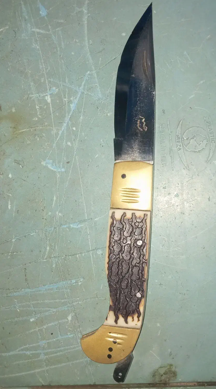 چاقو دنده ای هفت دنده استیل|کلکسیون اشیاء عتیقه|کارون, |دیوار