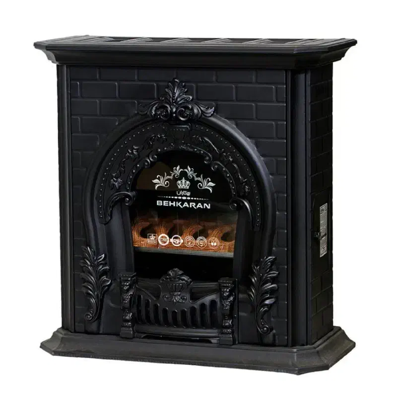 بخاری طرح شومینه کاملا نو|بخاری، هیتر، شومینه|شاهین‌شهر, مسکن مهر|دیوار