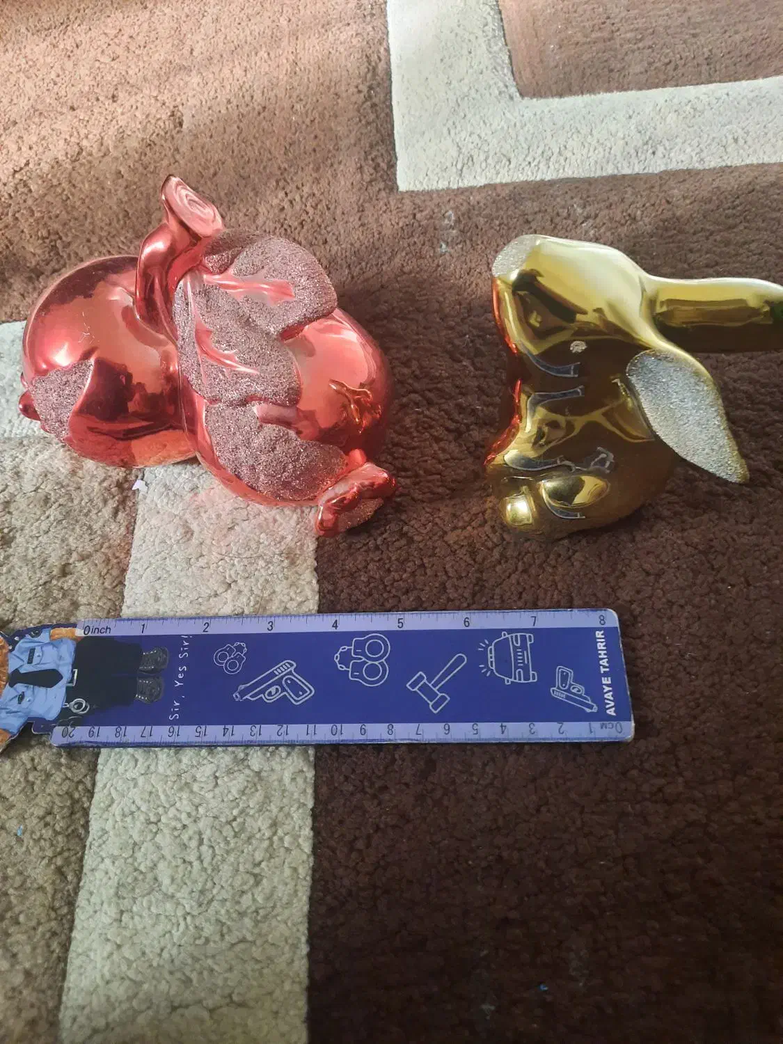 تعدادی مجسمه دکوری سالم|مجسمه، تندیس، ماکت|رشت, حسین آباد|دیوار