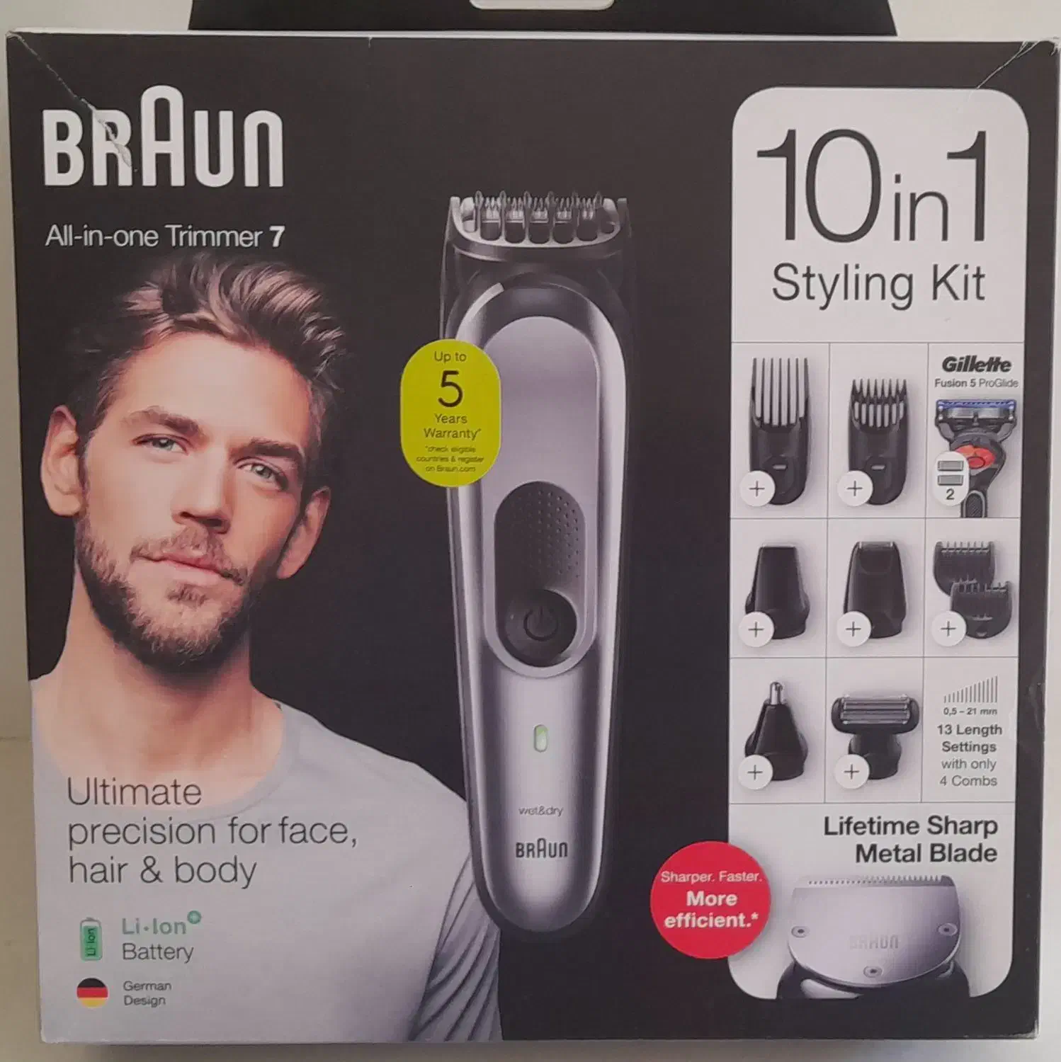 ماشین اصلاح ده کاره براون آلمان MGK7221|آرایشی، بهداشتی، درمانی|شیراز, سیاه سنگ|دیوار