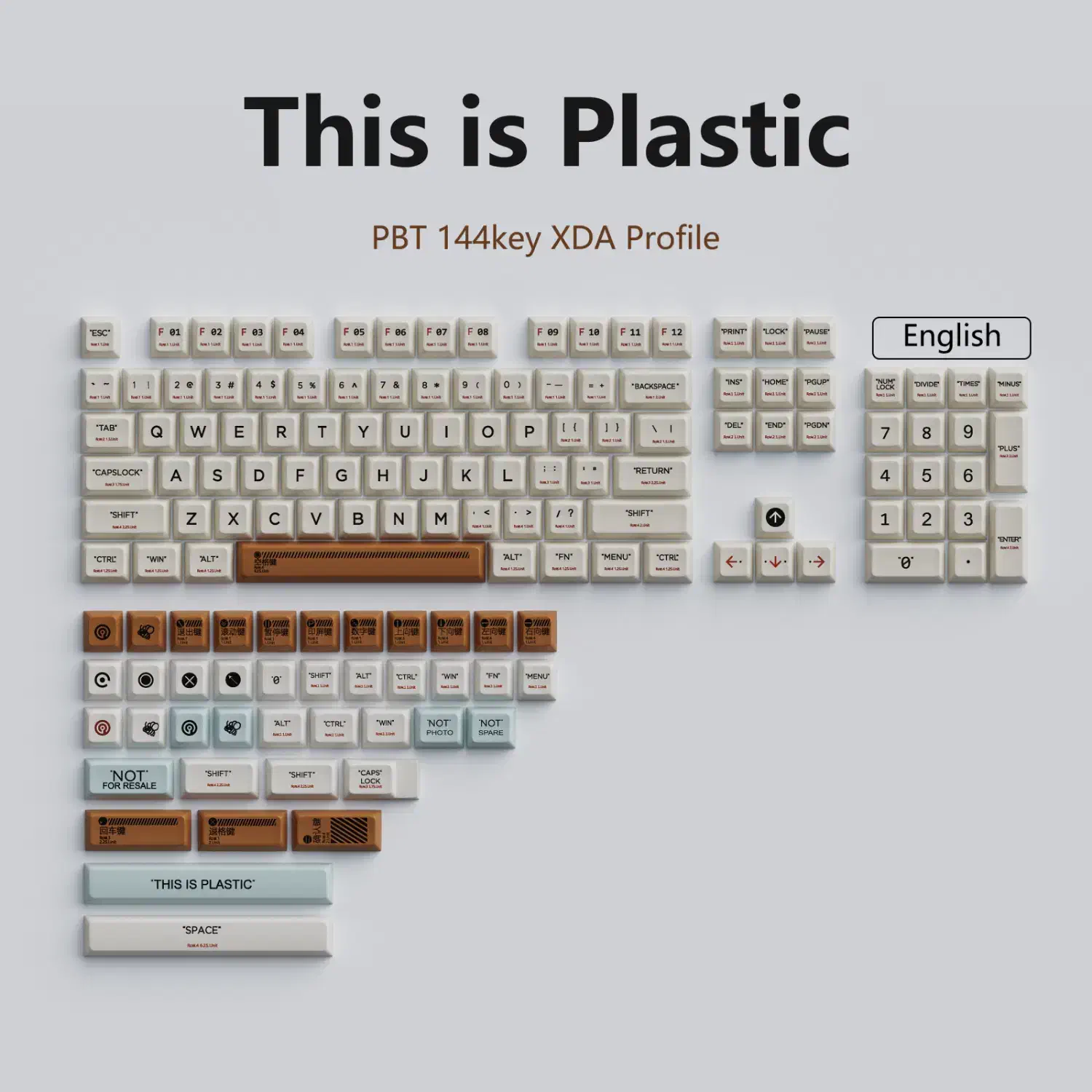 در پوش کلید مکانیکال مدل This is Plastic (کیکپ)|قطعات و لوازم جانبی رایانه|تهران, فلسطین (میدان انقلاب)|دیوار