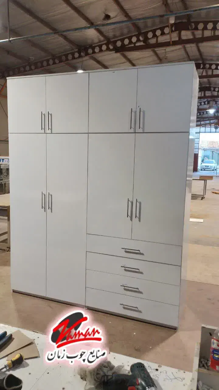 کمد دیواری آماده ۴ کشو مدل پلوتن کد ۱۷۷|جاکفشی، کمد، دراور|پرند, فاز ۰|دیوار