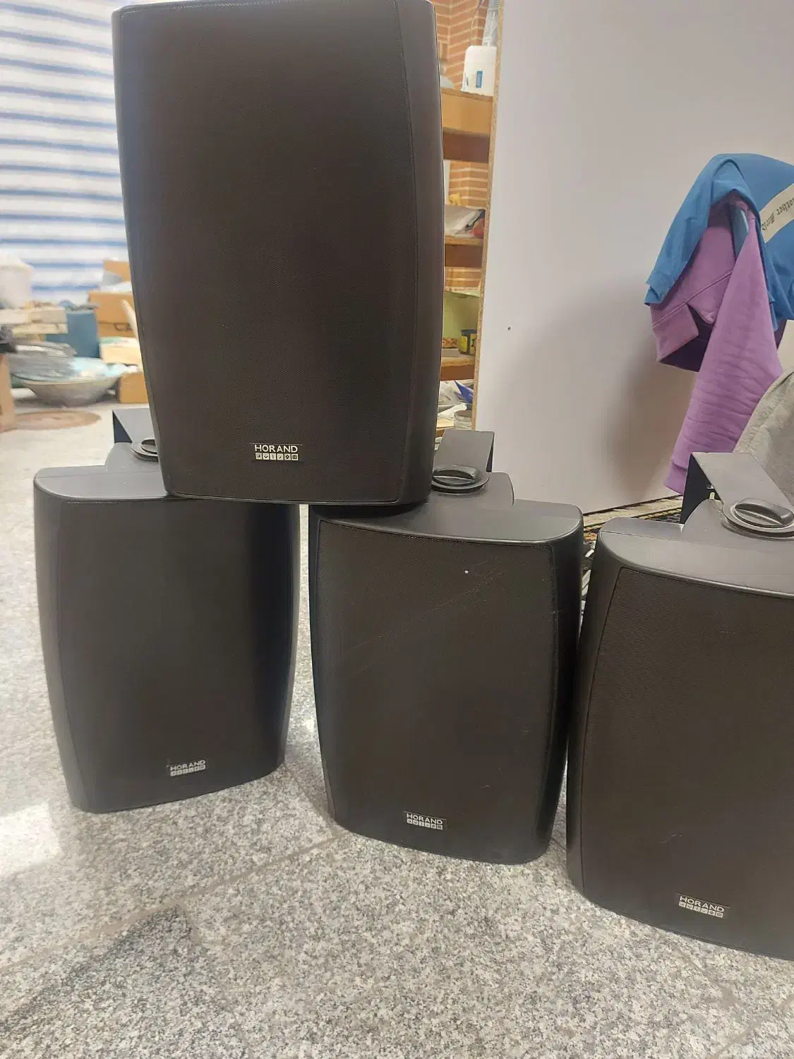 بلندگوی دیواری هوراند ۵۰w|سیستم صوتی خانگی|شلمان, |دیوار