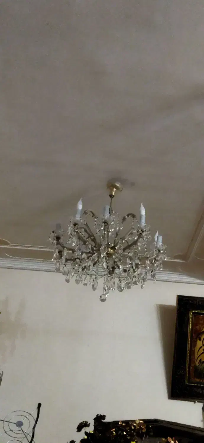 لوستر کریستال|لوستر و چراغ آویز|تبریز, |دیوار