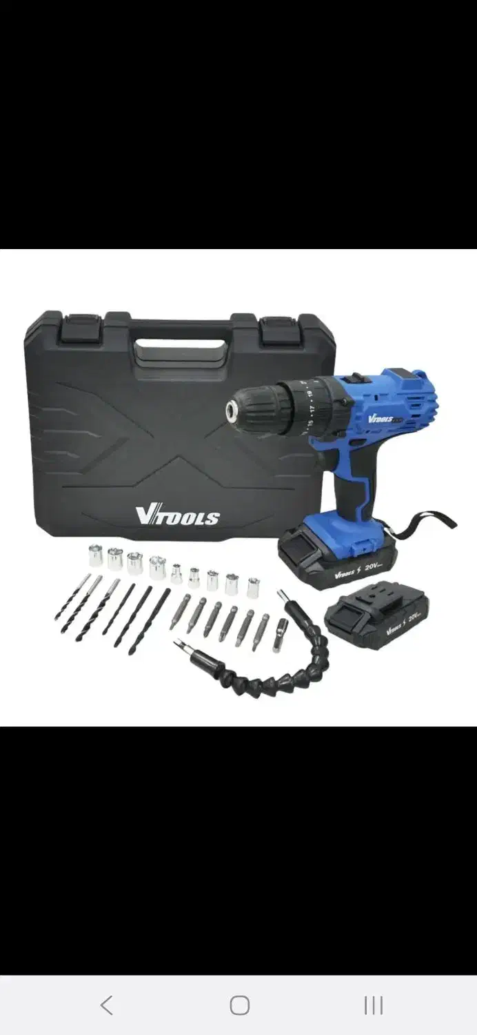 دریل شارژی VT1211-KIT نصف قیمت|ابزارآلات|مشهد, عبادی|دیوار