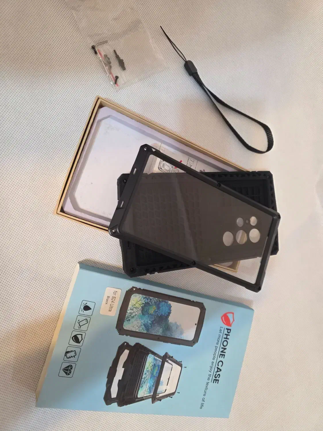 قاب ضد آب و ضد ضربه سامسونگ s24 ultra|لوازم جانبی موبایل و تبلت|تبریز, |دیوار