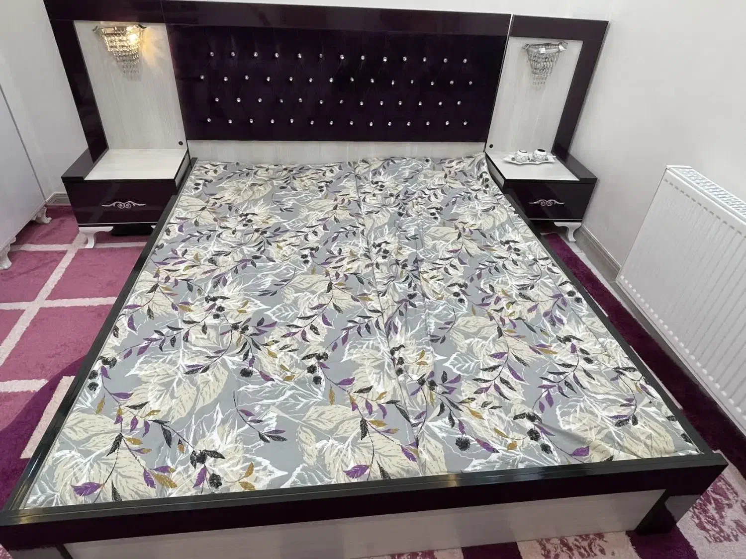 تخت دو نفره|تخت و سرویس خواب|اصفهان, چرخاب|دیوار