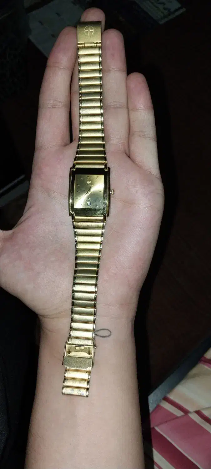 ساعت مچی مردانه اصل سوییس روکش طلا ۲۲ عیار|ساعت|مشگین شهر, |دیوار