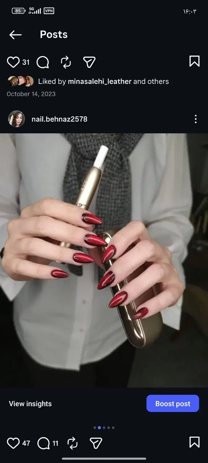 کاشت و ترمیم ناخن مهرشهردر محیطی گرم و سالنی شیک|خدمات آرایشگری و زیبایی|کرج, باغ سیب|دیوار