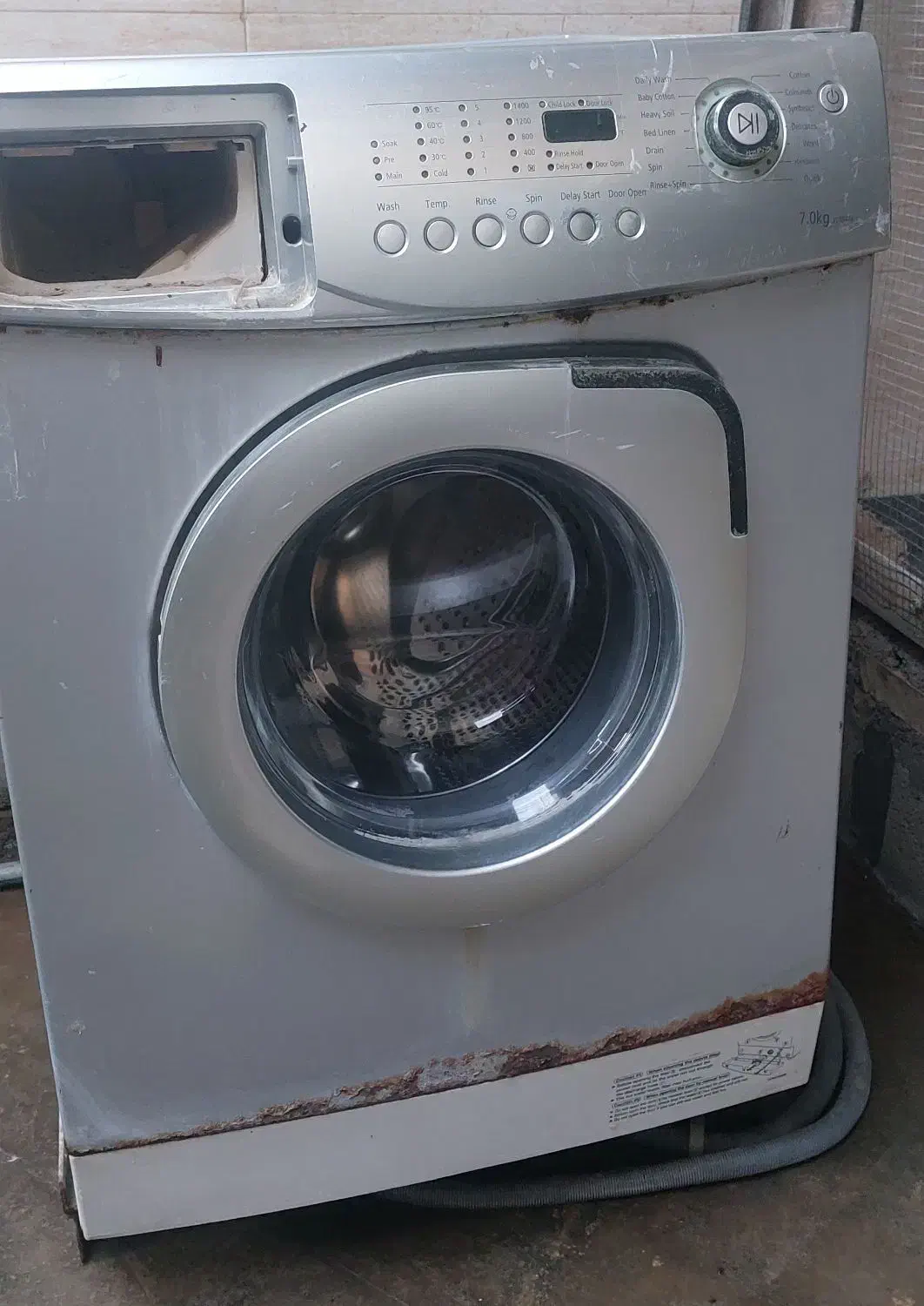 لباسشویی تمام اتوماتیک سامسونگ نیازبه تعمیر|ماشین لباسشویی و خشک‌کن لباس|امیدیه, |دیوار