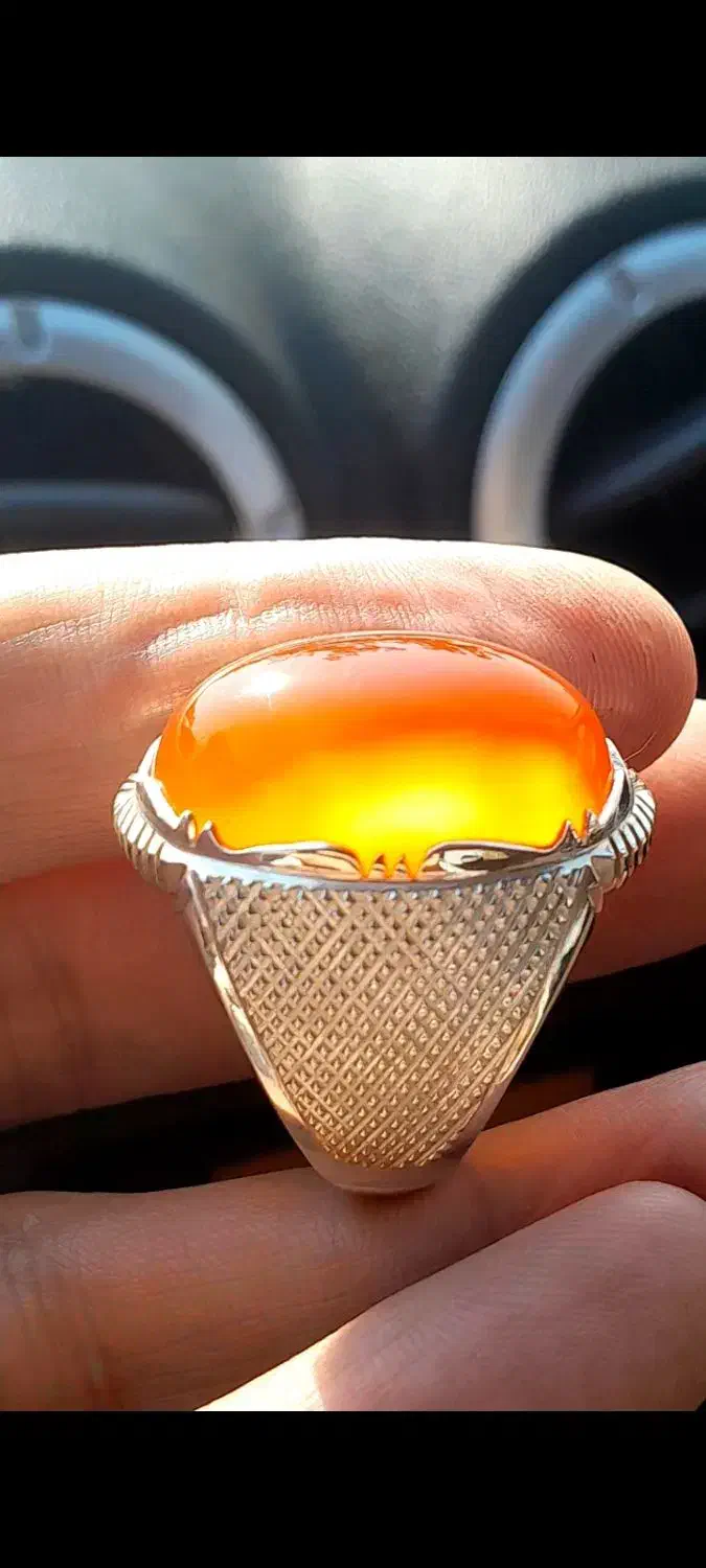 انگشتر عقیق دست ساز|جواهرات|شیراز, نصر|دیوار