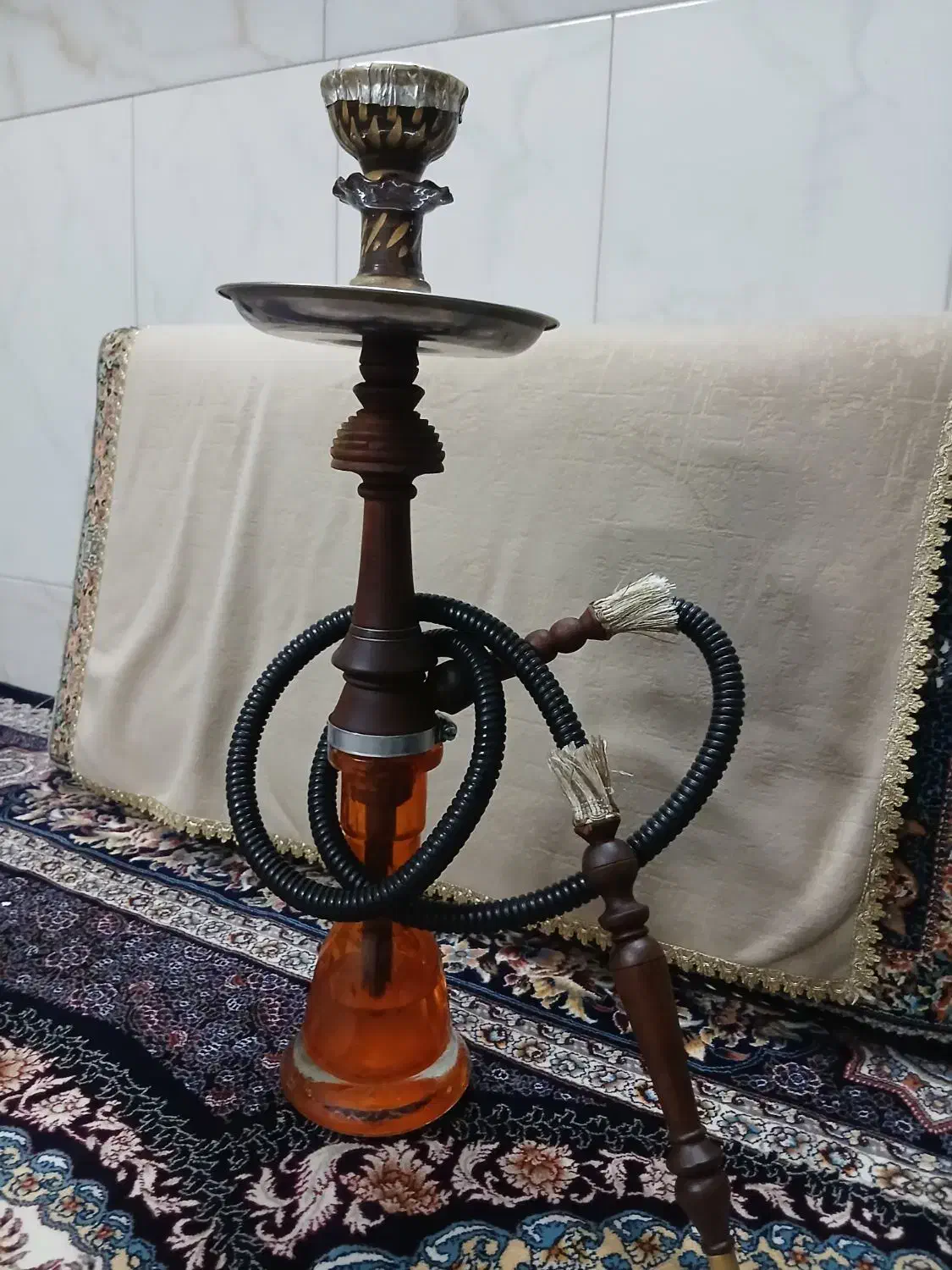 قلیون تمام سرخ|کلکسیون و سرگرمی|قم, شهرک فاطمیه|دیوار