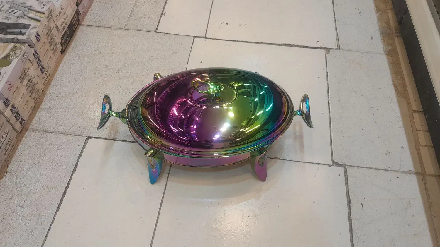 سوفله خوری رنگی کمانی بهترین هدیه روز مادر|ظروف سرو و پذیرایی|مشهد, شهید رضوی|دیوار