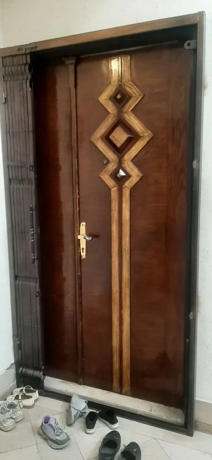 درب کشویی اکاردیونی درب چوبی|مصالح و تجهیزات ساختمان|مشهد, حسابی جنوبی (شهرک غرب)|دیوار