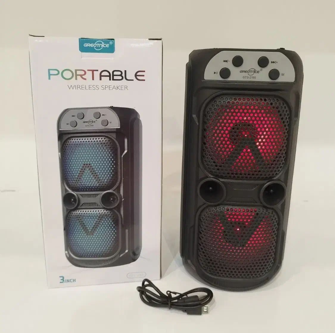 اسپیکر بلوتوث GREATNICE مدل GTS-6251 اورجینال|پخش‌کننده همراه|قم, میدان نو|دیوار