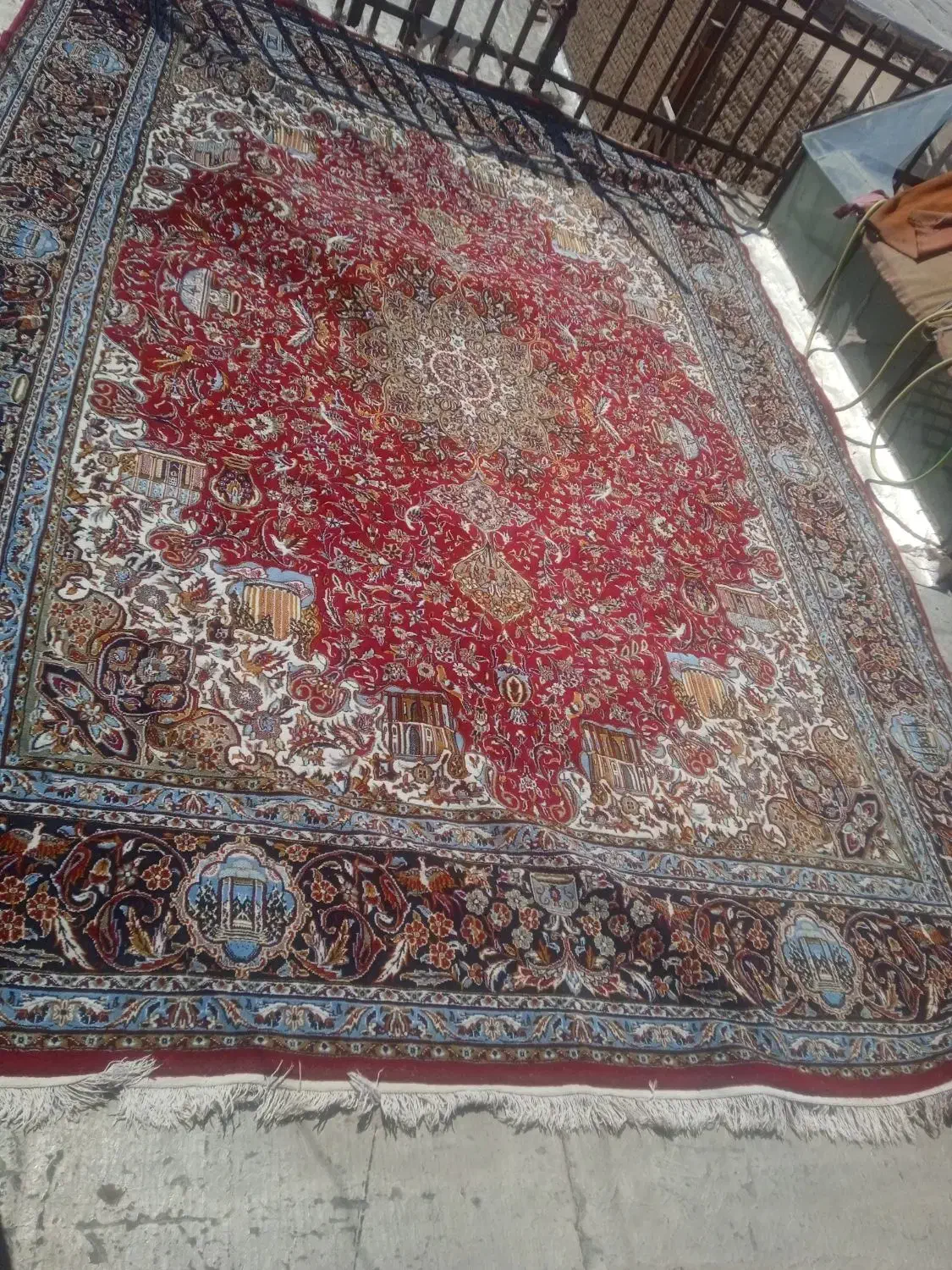 فرش ۱۲متری درحدنو|فرش|بیرجند, |دیوار