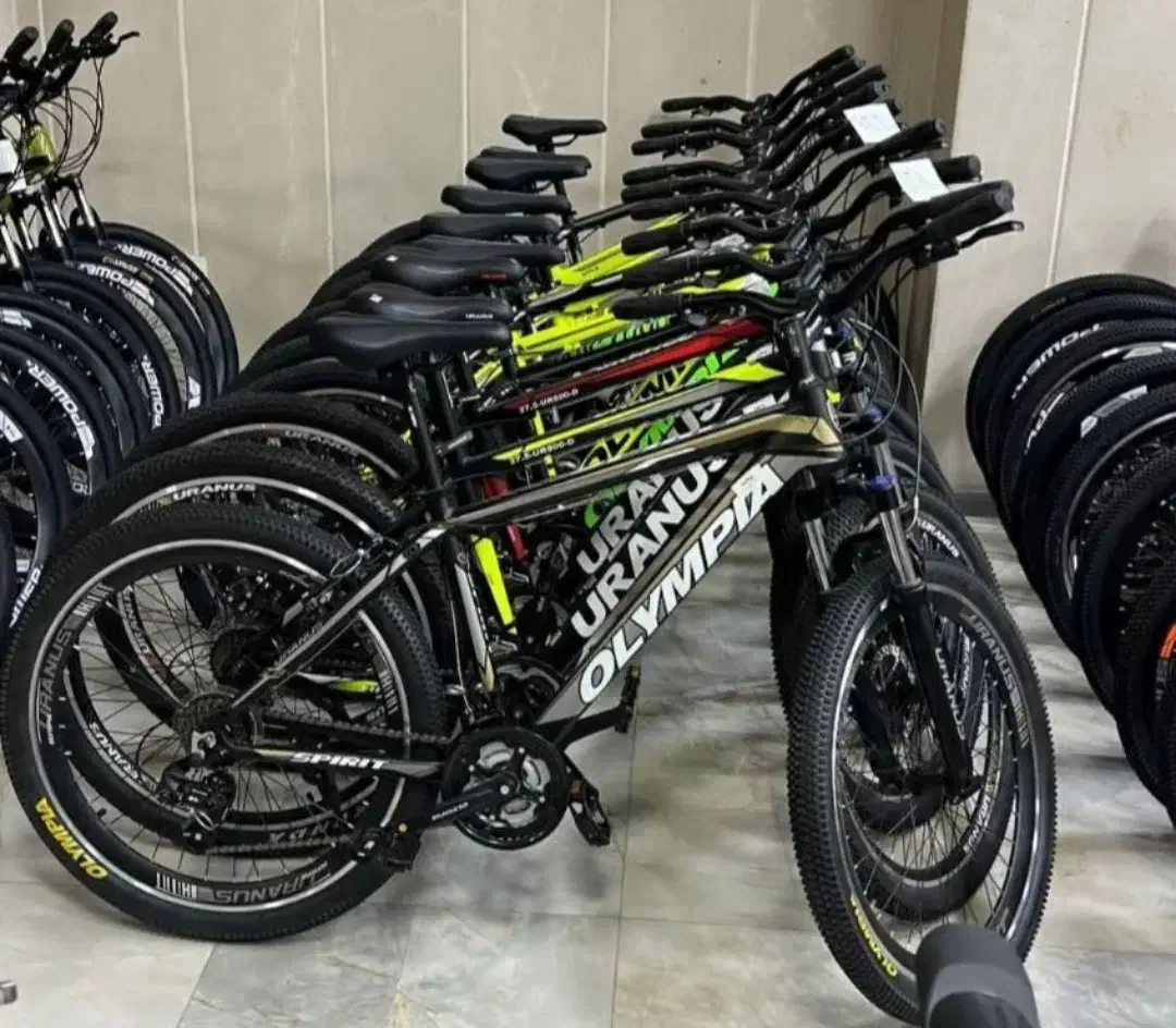 دوچرخه المپیا اصلی ترمز هیدرولیک 24 دنده 60ماهه چک|دوچرخه، اسکیت، اسکوتر|نجف‌آباد, مسکن مهر|دیوار