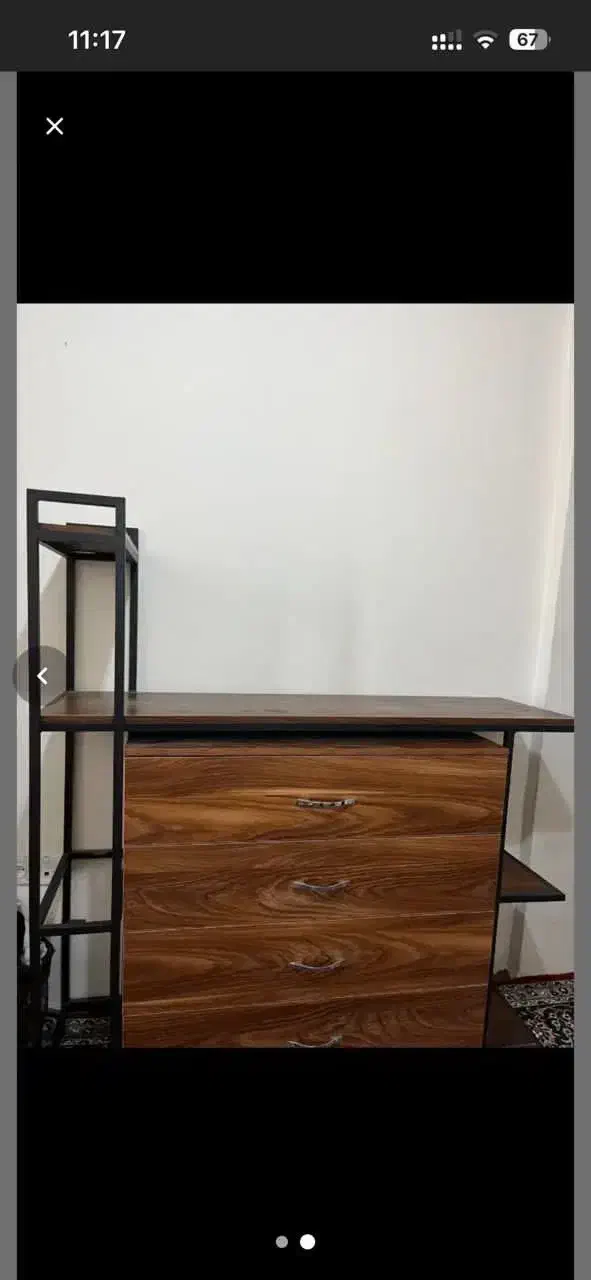 دراور ۴ کشو کاملا نو با استند|جاکفشی، کمد، دراور|پاکدشت, شهرک امام رضا|دیوار