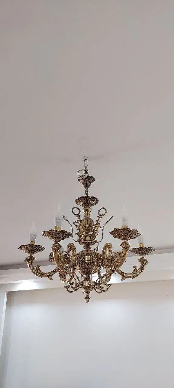 لوستر ۶ شاخه|لوستر و چراغ آویز|تهران, حکیمیه|دیوار