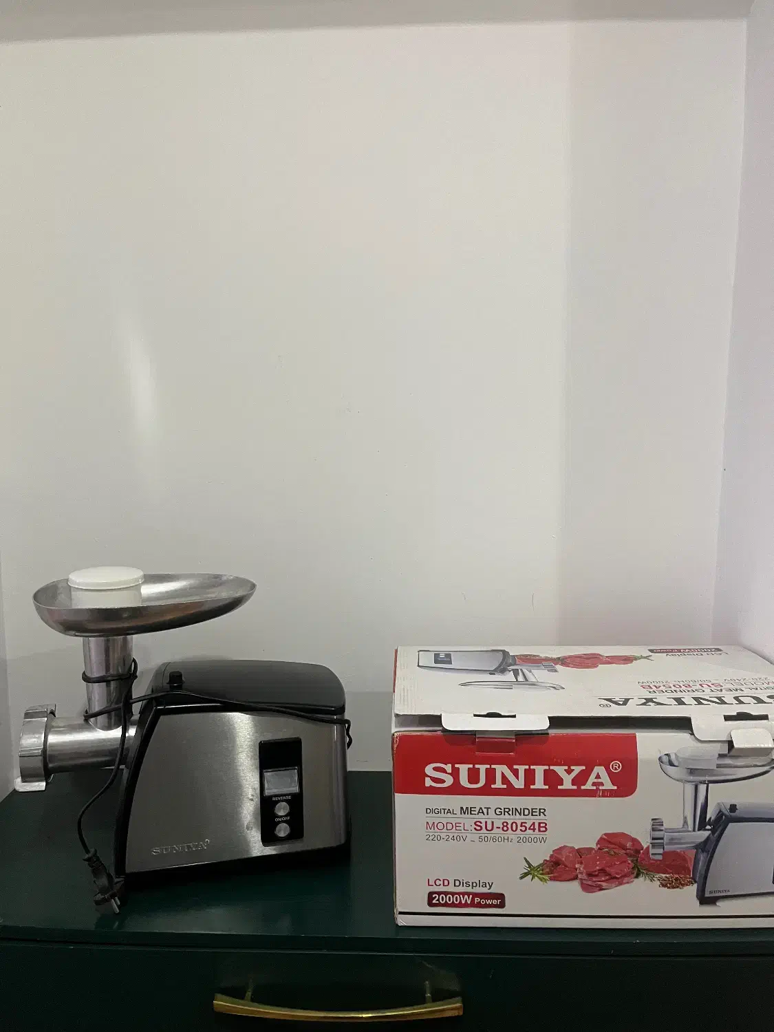 چرخ گوشت Suniya کاملاً نو و بدون استفاده|اجاق گاز و لوازم برقی پختوپز|لاهیجان, مهرگان|دیوار