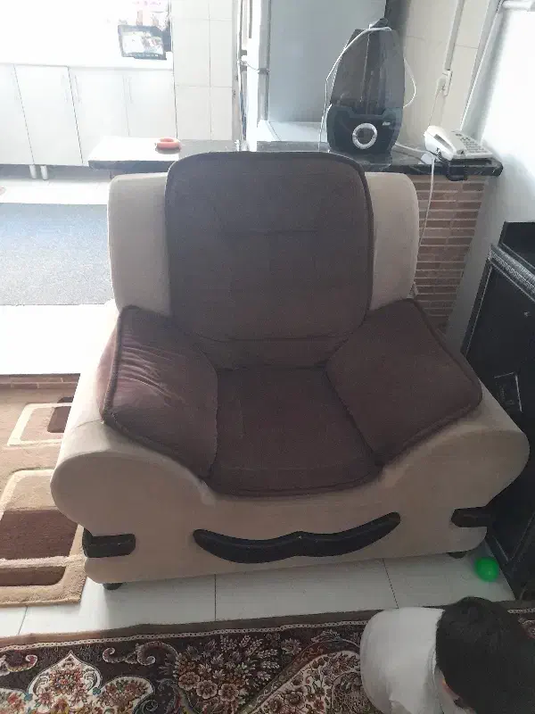 مبل دوتا تک نفره|مبلمان خانگی و میز عسلی|کرج, کمال‌شهر|دیوار