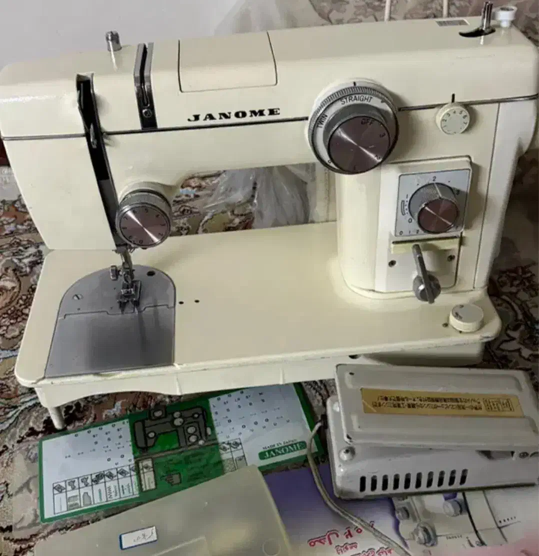زیکزال، سزدوز سه نخ کنتکس و ژانومه ۸۰۲خانگی|چرخ خیاطی و ریسندگی|تهران, سبلان (لشگر)|دیوار