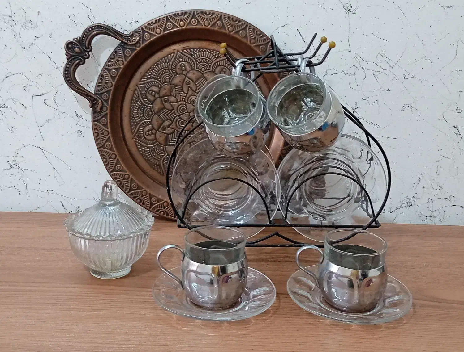 حراج دکوری و ظروف پذیرایی مناسب شب یلدا|حراج|فولادشهر, A3|دیوار