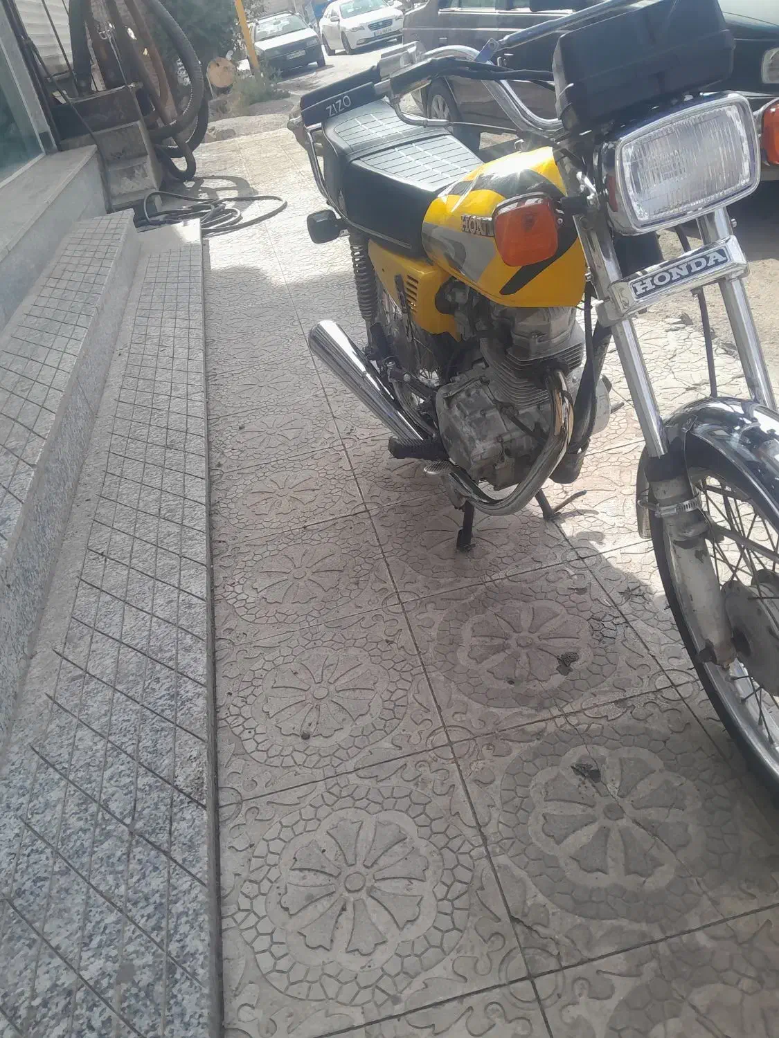 موتور قدیم پلاک|موتورسیکلت|مراغه, |دیوار