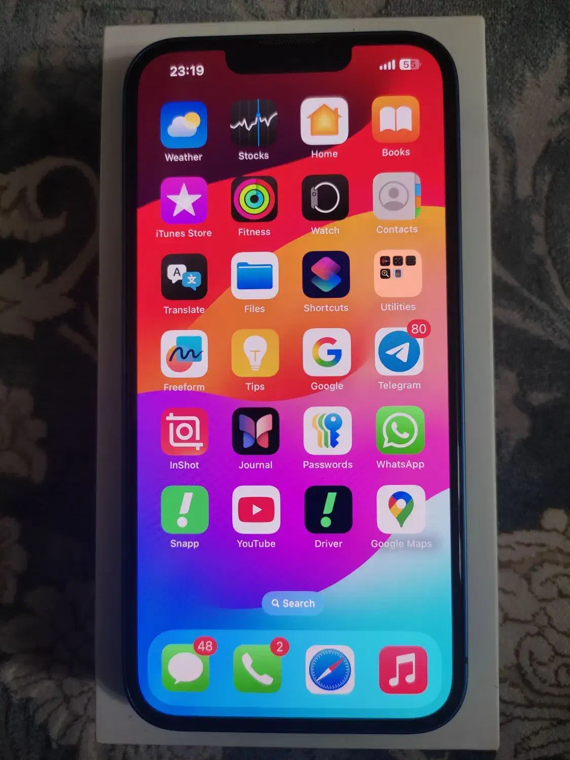 آیفون 13 آبی|موبایل|بهارستان, |دیوار