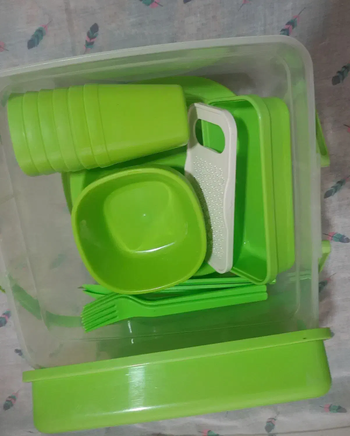 مقداری ظرف برا خانواده|ظروف نگهدارنده، پلاستیکی، یکبارمصرف|خرمآباد, |دیوار