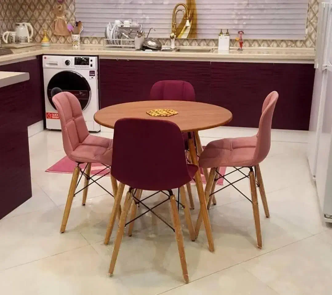 میز و صندلی ۴ نفره پارچه ای|میز و صندلی غذاخوری|اصفهان, جویباره|دیوار