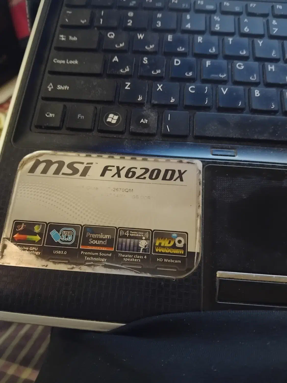 لپ تاپ msi|رایانه همراه|تهران, تهرانپارس جنوبی|دیوار