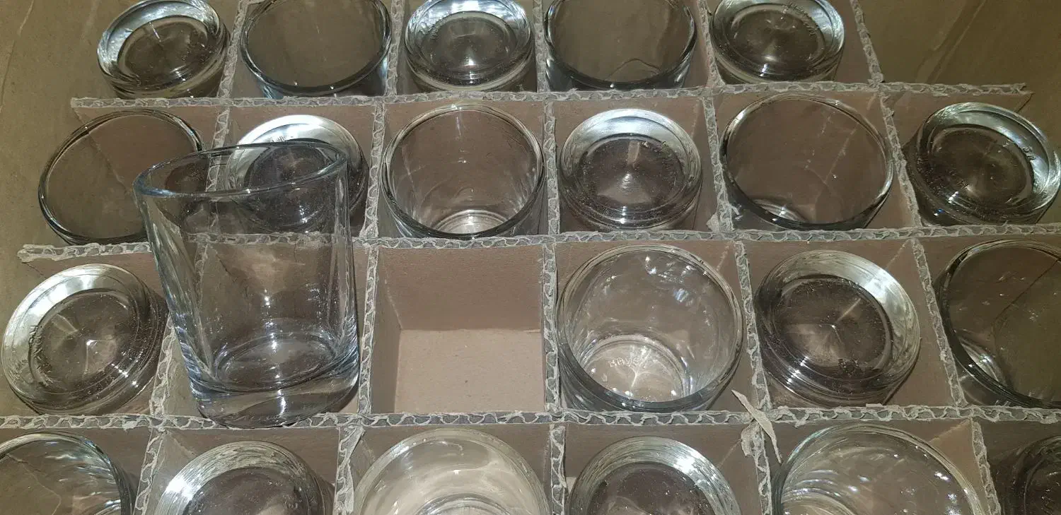 لیوان شیشه ای مقاوم|ظروف سرو و پذیرایی|مرودشت, بیست متری بیمارستان|دیوار