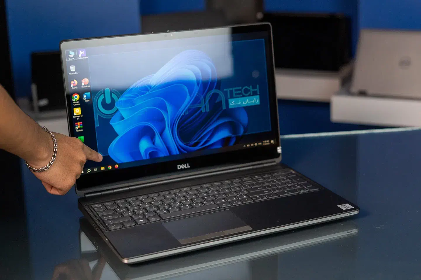 لپ تاپ فلزی لمسیDELL Precision 7550 با 8G RTX4000|رایانه همراه|یزد, |دیوار
