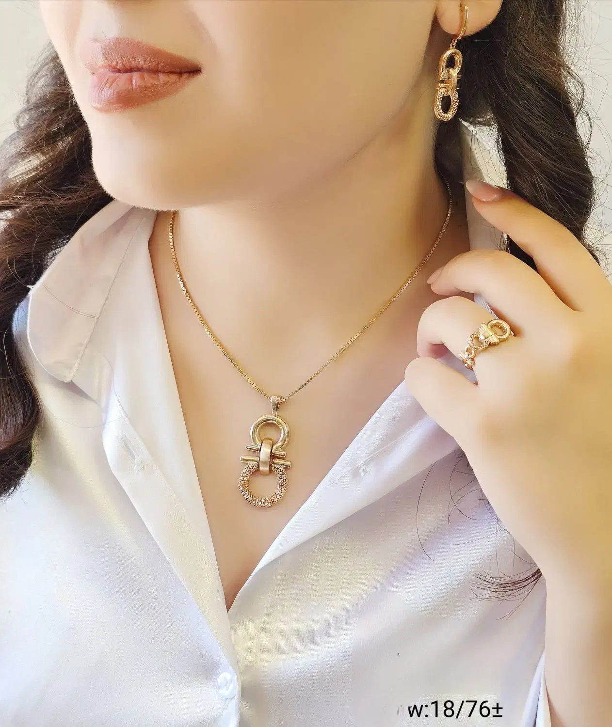 نیم ست ، سرویس ، نقره|جواهرات|کنگاور, |دیوار