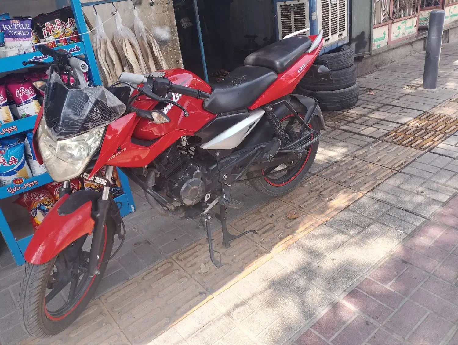 موتور پالس 135|موتورسیکلت|سیستان, |دیوار