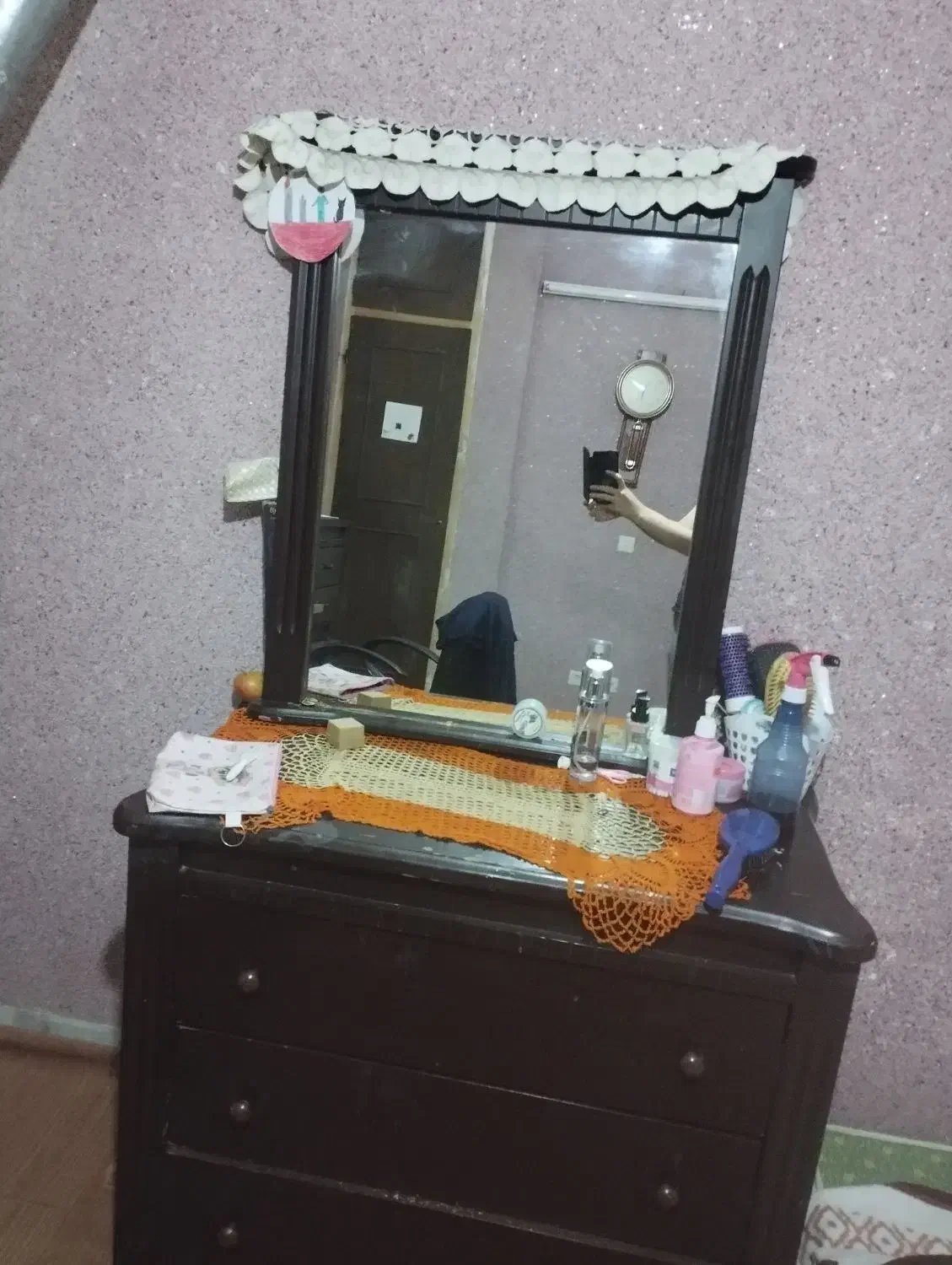 آینه دراور|جاکفشی، کمد، دراور|شازند, |دیوار