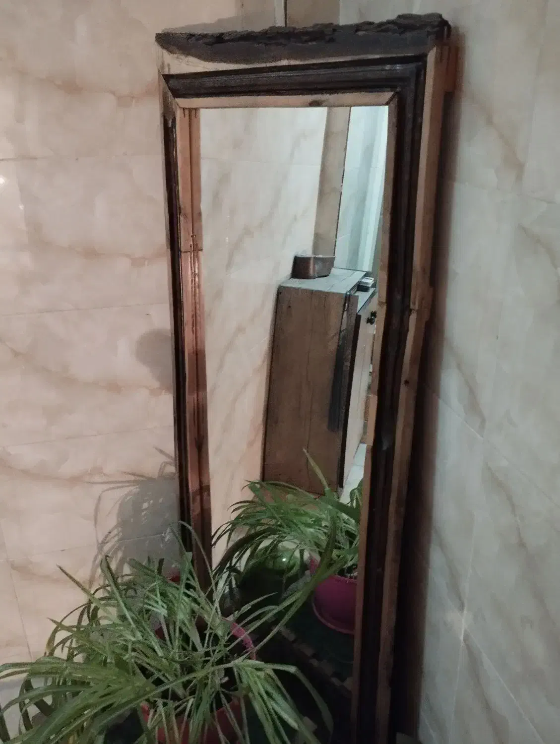 آیینه قدی چوبی و قاب عکس چوبی|آینه|تهران, بریانک|دیوار