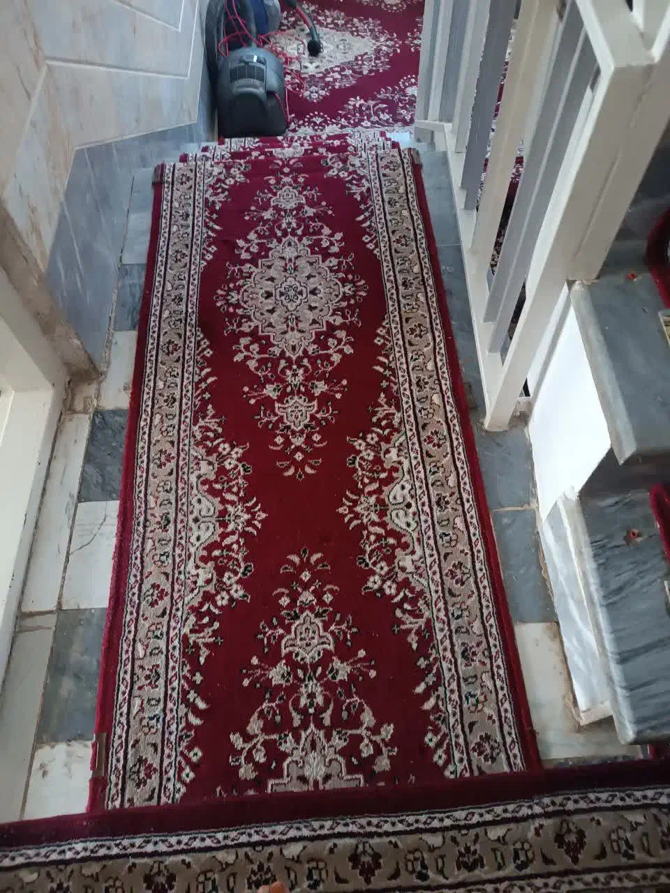 فرش پله فرش راه پله وپرده|فرش|قم, کلهری|دیوار