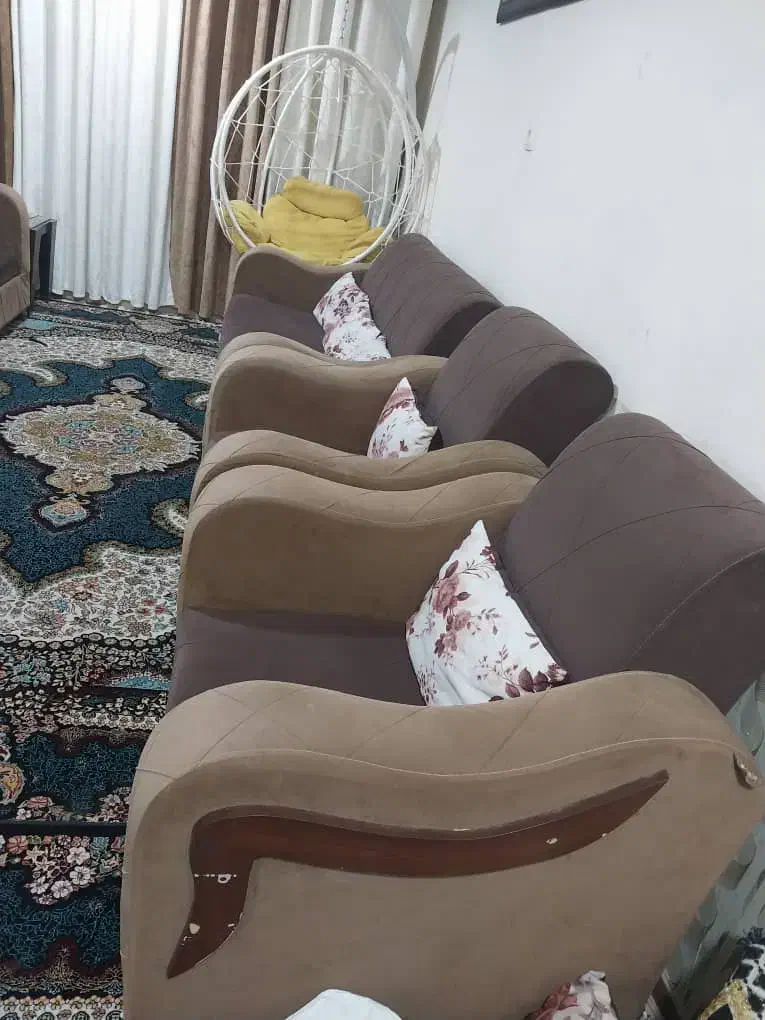 مبل 7نفره|مبلمان خانگی و میز عسلی|برازجان, |دیوار