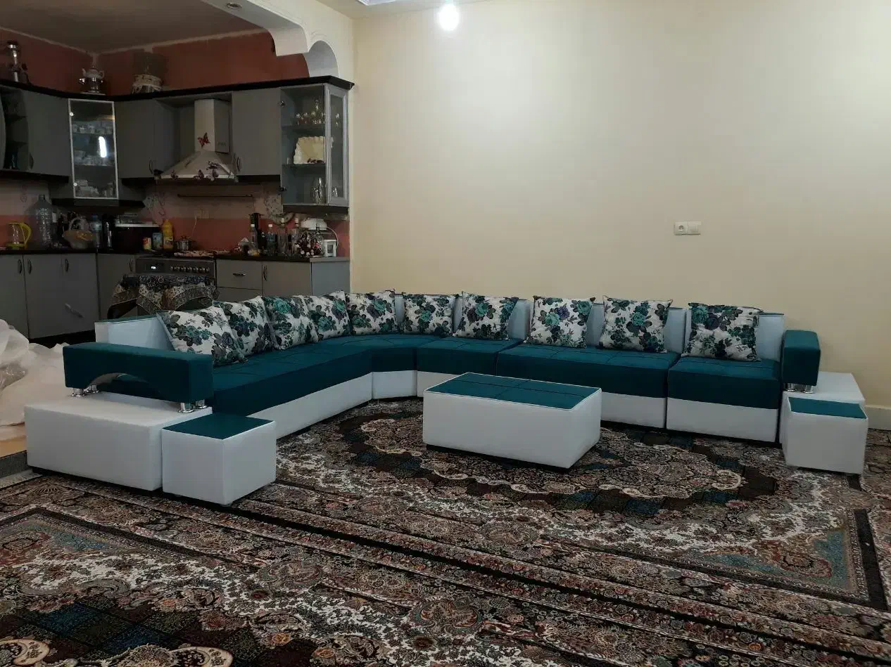 مبل راحتی ال بروز با پارچه های لوکس و خوشرنگ/زیبا|مبلمان خانگی و میز عسلی|تهران, شهرک شریفی|دیوار