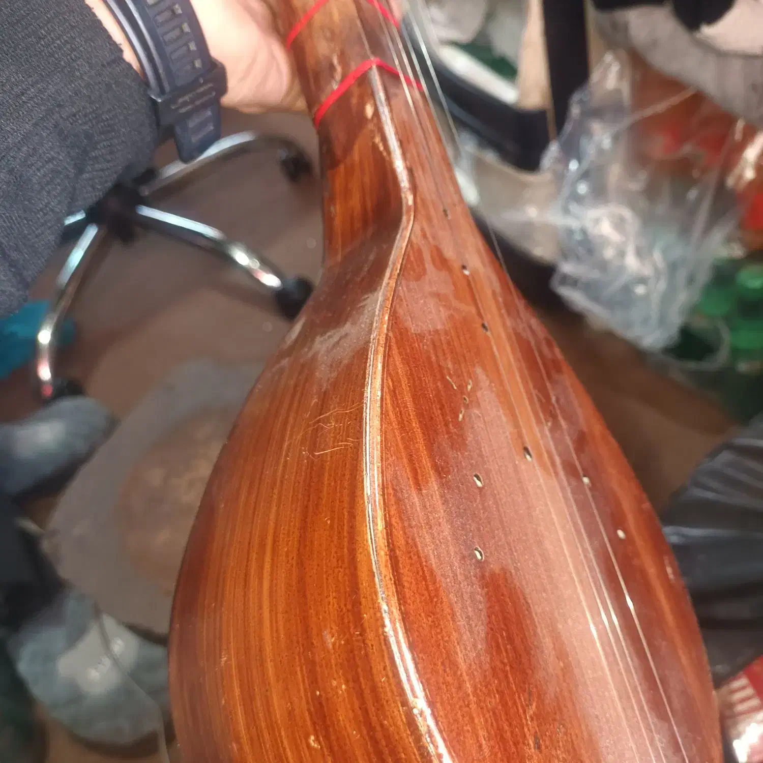 سه تار|سازهای سنتی|اردبیل, |دیوار