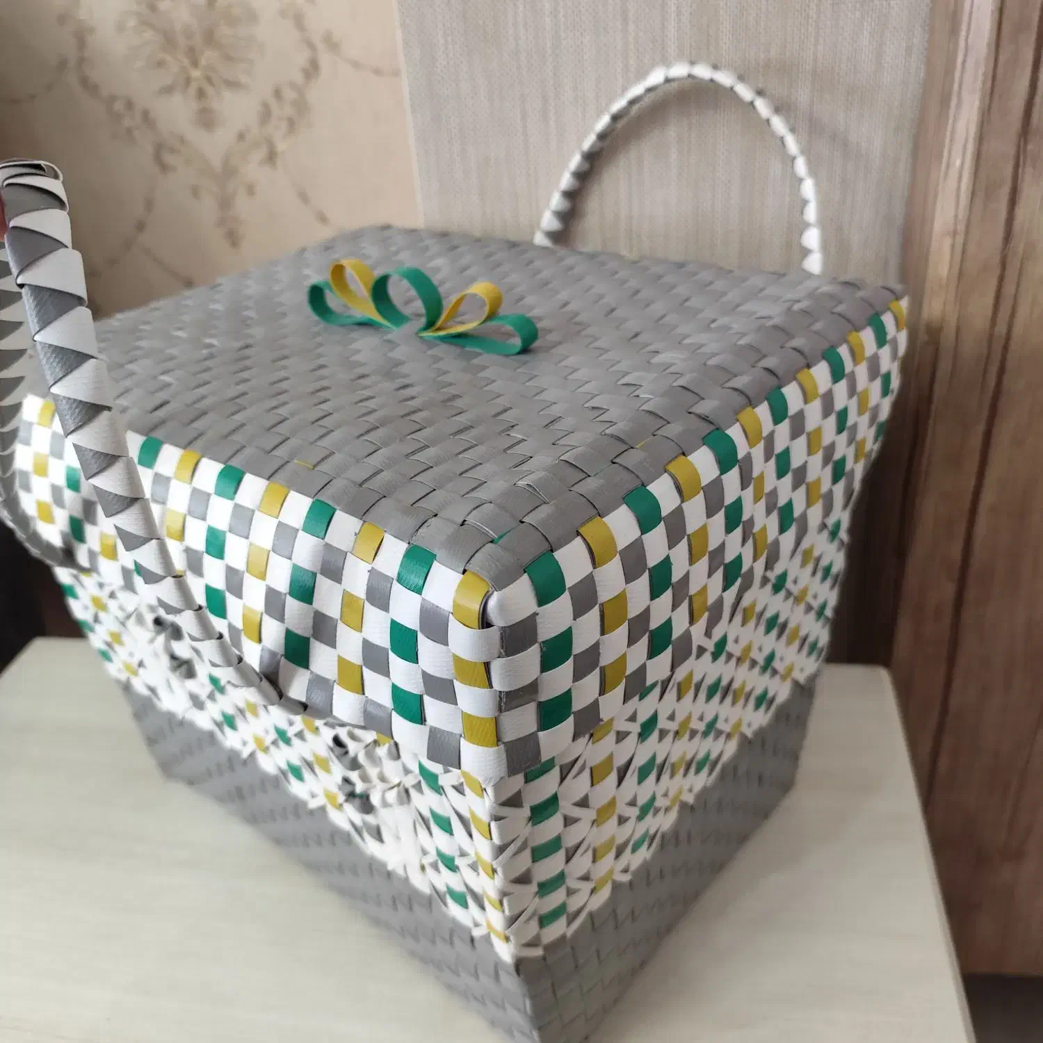 سبد خرید و باکس لباس دستبافت|کیف، کفش، کمربند|شیروان (خراسان), |دیوار