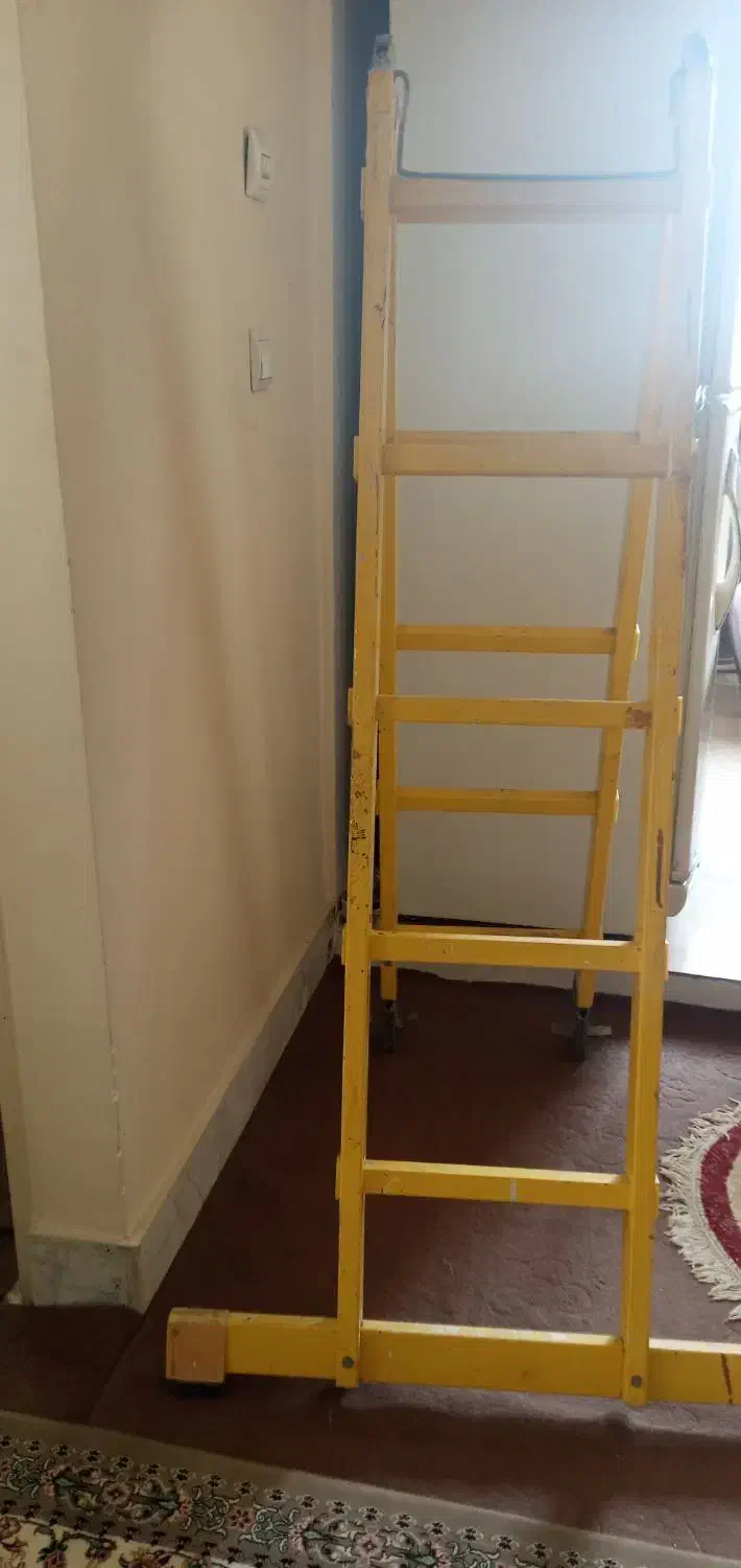 نردبان آلومینیوم تا شو|مصالح و تجهیزات ساختمان|فردیس, شهرک شهید حسینی|دیوار